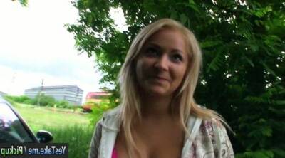 Amateur Czech girl Lana nailed for money on girlfriendsporn.net