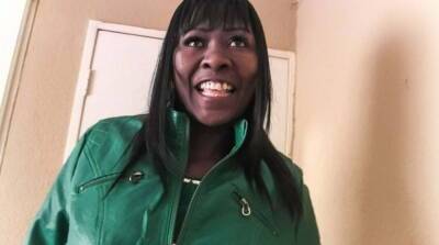 African MILF in Amateur Interracial Casting Sextape on girlfriendsporn.net