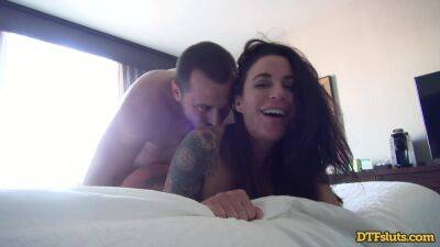 Webcam home perversions show inked wife craving for more on girlfriendsporn.net