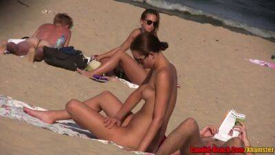Sexy Naturist Couples Beach Voyeur Hidden Web Cam HD Movie on girlfriendsporn.net