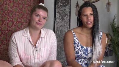 Amateur lesbians Natascha & Lena S - Brunette - Germany on girlfriendsporn.net