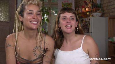 Ersties: Amateur Babes Enjoy Hot Lesbian Sex Together - Big tits - Germany on girlfriendsporn.net