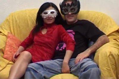 Couple With Mask Has Sex In Front A Camera 22 Min on girlfriendsporn.net